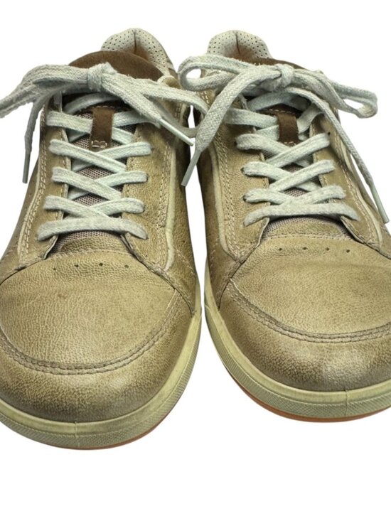 Ecco Leather Comfort Low Top Golf Shoes Sneakers Tan Men\'s Size 43 EU 10 US main image 6